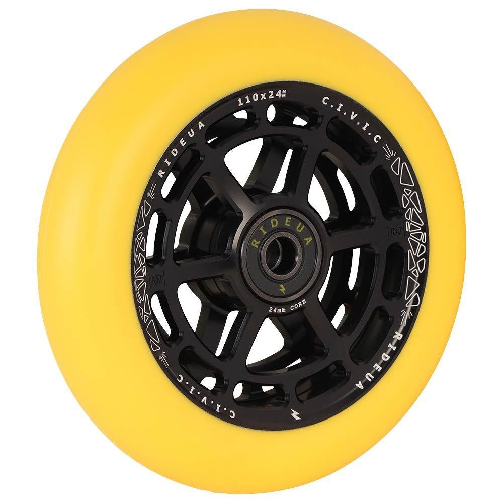 Kolečko UrbanArtt Civic 110 Yellow Black