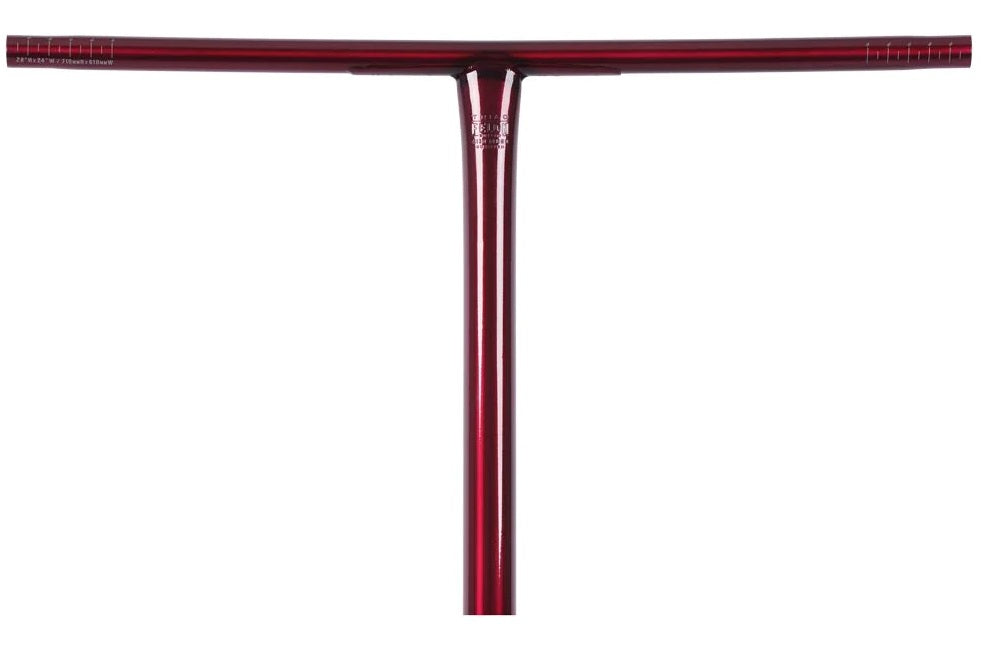 Řidítka Triad Felon OS 28 x 24 Trans Red
