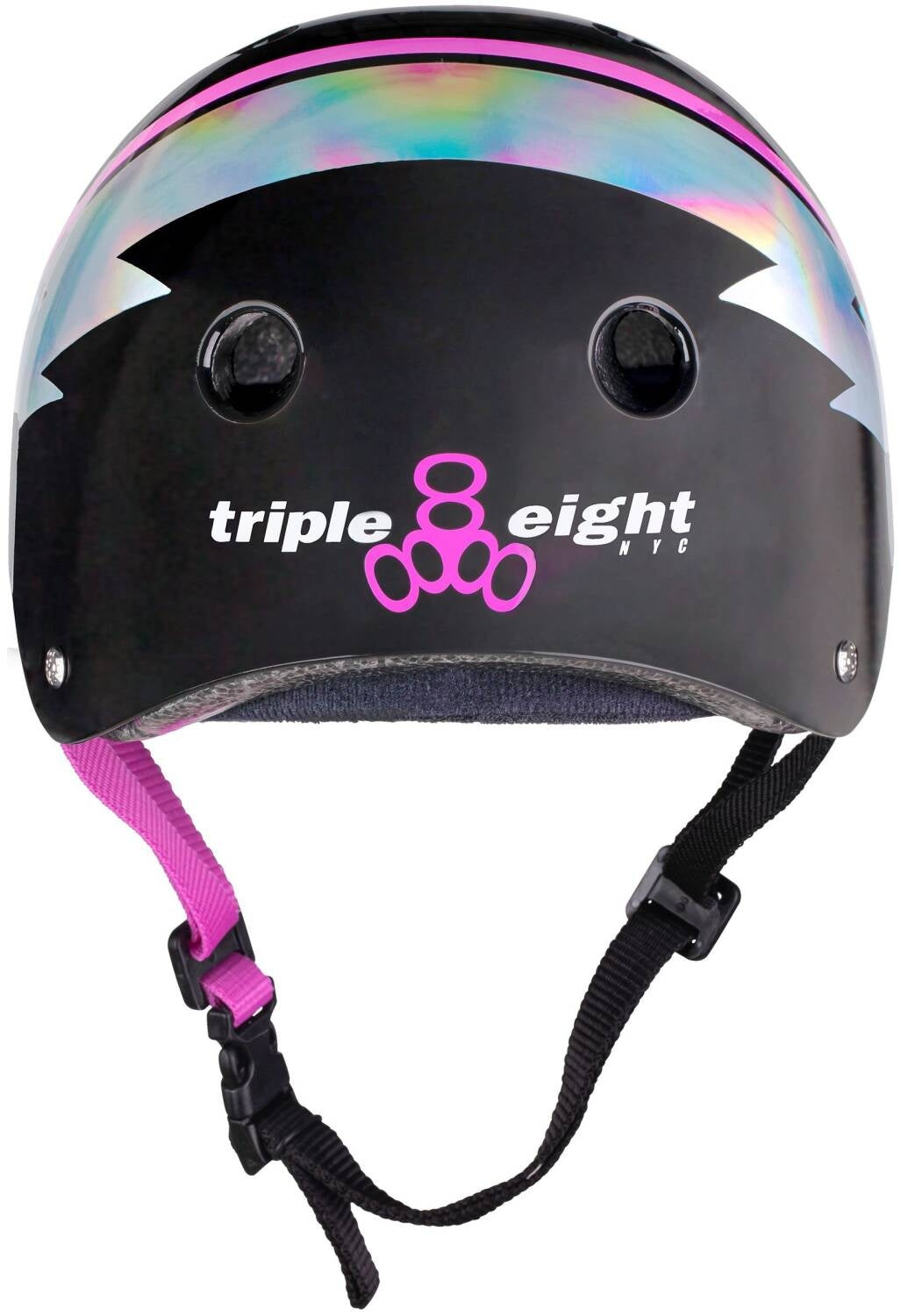 Helma Triple Eight Certified Sweatsaver S-M Black Hologram