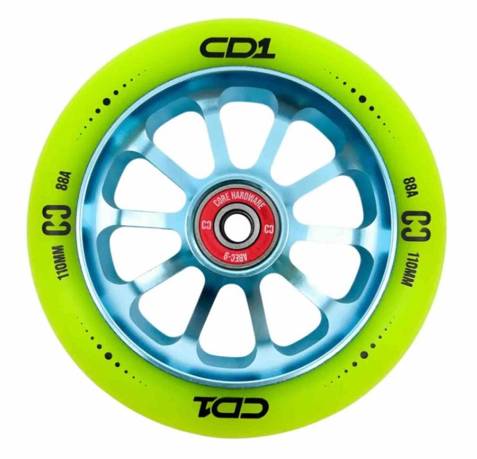 Ruota CORE CD1 110 Lime Blue